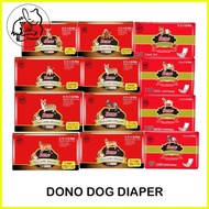 ◴ ⚽︎ ஐ Dono Dog Diaper Female or Male Wraps - Mini, XXS, XS Xsmall, Small, Medium, Large, XL, XXL