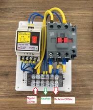 [CHÍNH HÃNG] Rơ le an toàn phao nước Thiết bị chống giật điện cho phao điện máy bơm nước gia đình