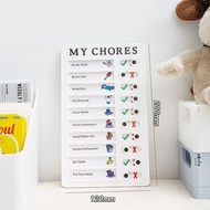 My Chores Reminder Board Effective Daily Work Management Plan Board