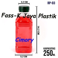 250ml cimory bottle / 250ml plastic bottle