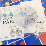 Circle ️ 3 Bead Earrings