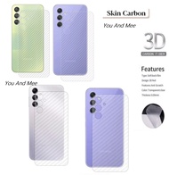 2024 Sticker Anti Jamur CARBON CLEAR Skin Samsung A16 A15 A25 A54 A35 A36 A34 A24 A14 A56 M54 M34 A5