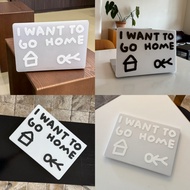 Shesell Clear Macbook Case (Matte) I Want To Go Home A3240 Air13/15 A2681