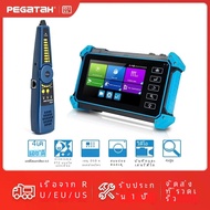 Pegatah เครื่องทดสอบ CCTV 8MP กล้อง IP ความละเอียดแบบ4K HDMI VGA IPC Tester CCTV PoE แบบพกพา cftv ทด