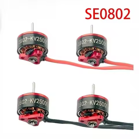 SE0802 0802 1-2S 16000KV 19000KV 25000KV Brushless Motor High RPM Micro Whoop for Mobula6 Mobula7 Sn