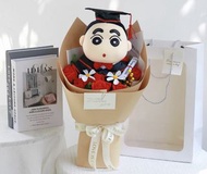 蠟筆小新畢業花束蠟筆小新公仔花束💐 四至五日工作天送埋紙袋