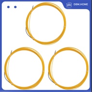 DBM.HOME-3pcs 20M 3mm Guide Device Fiberglass Electric Cable Push Pullers Duct Snake Rodder Fish Tap