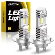 AUXITO 2ชิ้น H8 12000LM H9 H11ไฟหน้ารถมอเตอร์ไซค์แบบ LED หลอดไฟ H4 HB2 H7 9003สำหรับรถยนต์ที่ไม่มีพั