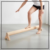 [MCA] Wooden Balance Beam Stable Support Gymnastics Training Beam Easy to Assemble