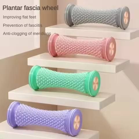 New Best Seller Plastic Manual Foot Massager Massage Roller Yoga Massage Ball Achilles Tendon Roller