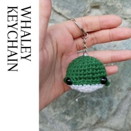 Handcrafted Crochet Whaley Keychain