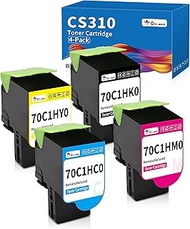 OINKWERE CS310 CS410 Remanufactured Toner Cartridge Replacement for Lexmark CS310 CS310dn CS310n CS4
