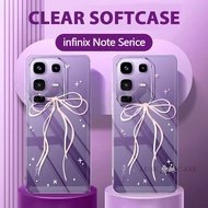 Latest Premium Bow Girl Case Infinix Note 50 Pro 5G 30 40 Pro Plus 5G 40 4G Tk Cute Casing hp