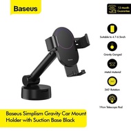 [ BASEUS ] SIMPLISM GRAVITY CAR MOUNT HOLDER STAND HOLDER HANDPHONE