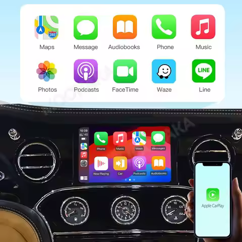 Original Car Upgrade Carplay For Bentley Mulsanne 2011~2015 Module Car Accessories Android Auto Airp