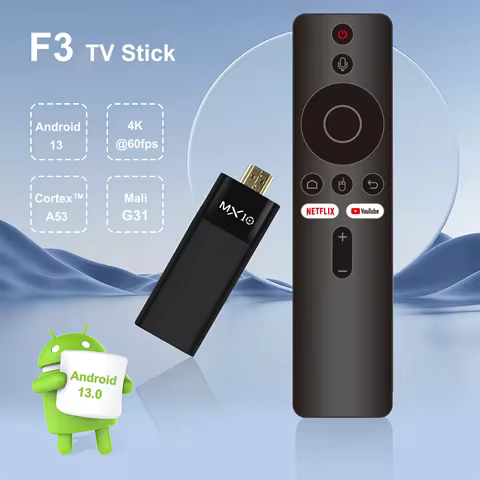 Allwinner H313 Four core MX10 F3 WiFi6 Bluetooth 5.0 Support 8K H313 Android 13.0 2+16GB 4+32GB 4+64