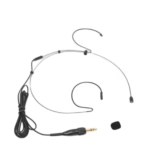 All Direction Noise Canceling Head Headset Microphone For Sony UWP UTX V1 D11 D21 B40 BeltPack Sennh