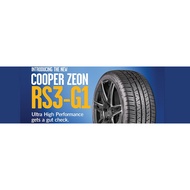 NEW TYRE 235/40R18 ZEON RS3-G1 XL COOPERTIRES (WITH INSTALLATION)