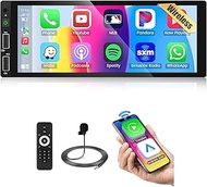 Android Car Radio for Audi A1 8X 8X1 8XK 8XF 2010-2018 with Wireless Carplay and Android Car, 6.9 In