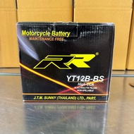 แบตเตอรี่มอเตอร์ไซค์ RR YT12B-BS