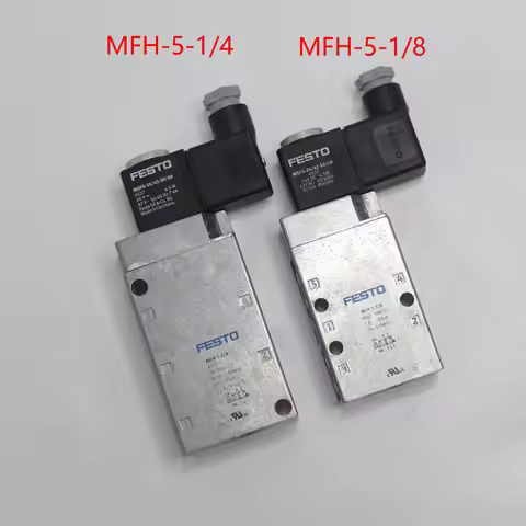 Original New MFH-5-1/4 Festo 6211 MFH-5-1/8 Festo 9982 Solenoid Valve Heidelberg Printing Machine Pa
