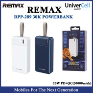 REMAX RPP-289 30000mAh PURE SERIES 20W PD+QC MULTI-COMPATIBLE FAST CHARGING POWER BANK, Brand New With Warranty