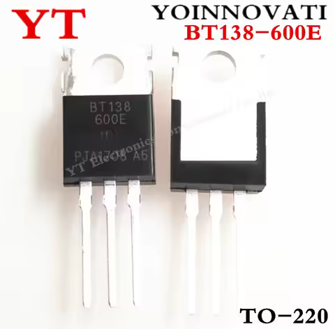 100pcs/lot BT138-600E BT138 TRIAC SENS GATE 600V 12A TO-220 IC Best Quality