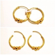 EXCLUSIVE ACCESSORIES New Adult Women's JewelryWanita, Beautiful Gold Gypsy Earrings, Anti-Fade Chea