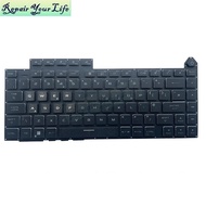 UK GB RGB Backlit Keyboard For ASUS ROG Strix G16 G614 G614JZ G614JU G614JV Gaming Notebook Colorful