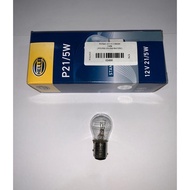 Hella P21/5W 12V K 2 Large 12V Bulb 5W -63499