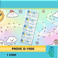 1 STRIP PROVE D3 1000 IU 10 tablet - Vitamin D3 1000 IU