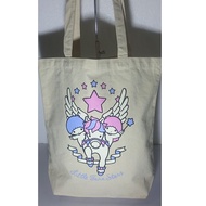 Little Twin Stars Thick Calico Bag Shoulder Size 14 × 15 Inches