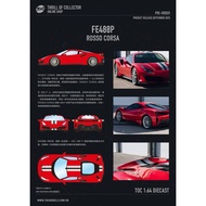TOC X FUELME Ferrari 488 Pista Rosso Corsa (Diecast 1/64)