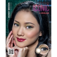 SOFTLENS LIVING COLOR ICONIC NORMAL BY IRISLAB DIA 14.4MM / GREY BROWN BLUE / LENSA KONTAK / SOFTLEN