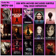 Usb With Movies Horror Includes Subtitle Mov-50 Ac4