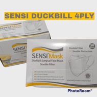 Masker Sensi Duckbill 4Ply Original Face Mask Sensi Duckbill 4 Ply Isi
