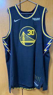 75 th Nike Golden State Warriors Curry 30 City 版 AU 球衣（Size 52)