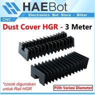 [HAEBOT] Dust Cover Rail CNC HGR HGR15 HGR20 HGR25 Dustproof Cover Linear Rail Protector 15 20 25 30