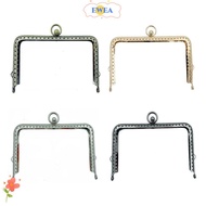 EWEA Purse Frame Kiss Clasp, Bag Hardware Vintage Purse Clasp Frame, Mini Metal Purse Frame Bag Maki