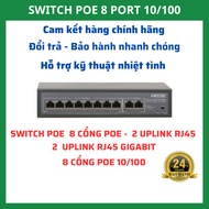 10 / 100 POE 8 Port Switch SF1082P