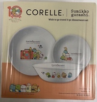 康寧 Corelle 角落生物 三件裝 碟 碗