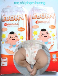 Bỉm Tả quần EBONY 100 Miếng đủ size M L XL 2XL 3XL 4XL 5XL