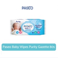 Paseo Baby Wipes Purity Gazette 80s Purified Water