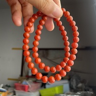 Bracelet Hand String Southern Red Agate Gift Material Natural Multi-Circle Sichuan Ben Ming Nian Xia