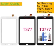 For Samsung Galaxy Tab E 8.0 T377 T375 T3777 Touch Screen Digitizer Panel Sensor Tablet T3777 Front 