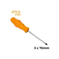 EPICA Star Fiber Handle Screwdriver Size 3 Inch 3mm x 75mm