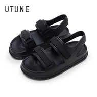 UTUNE Nữ Đế Giày Sandal Thời Trang Mùa Hè Đế Dày Chống Trơn Trượt Dép Thoải Mái Đi Biển Giày Tím Móc