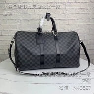 N41414 N41428 New Style Men's Bag KEEPALL 45/50/55 Travel Bag Men's Portable Gym Bag Checkerboard Du