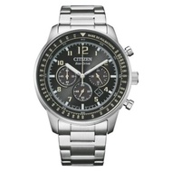 Citizen CA4500-83E Eco-Drive Chronograph Black Dial Stainless Steel 100M Men'S Watch