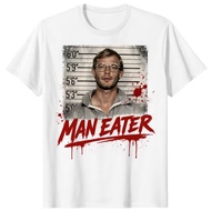 Jeffrey Dahmer Maneater Dark Humor Graphic T-Shirt
